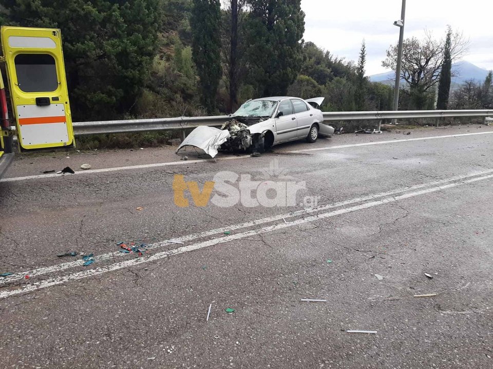 Το τροχαίο δυστύχημα έλαβε χώρα το μεσημέρι της Παρασκευής, 27/12