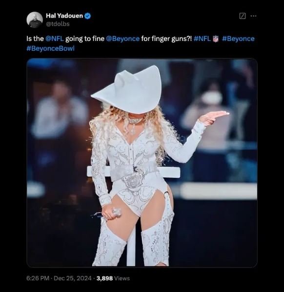 Αρκετοί τηλεθεατές αναρωτήθηκαν αν το NFL θα τιμωρήσει την Μπιγιονσέ