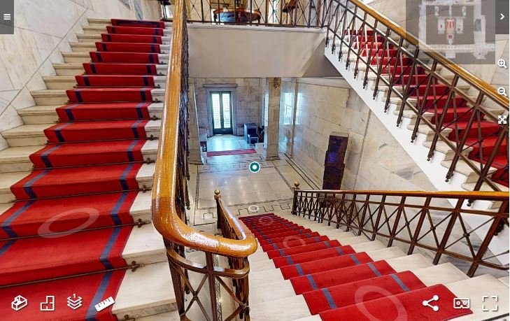 Στιγμιότυπο από την εικονική περιήγηση