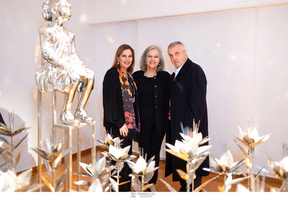 Τατιάνα Σπινάρη - Πολλάλη (διευθύντρια CITRONNE Gallery), Αφροδίτη Λίτη, Σωτήρης Φέλιος