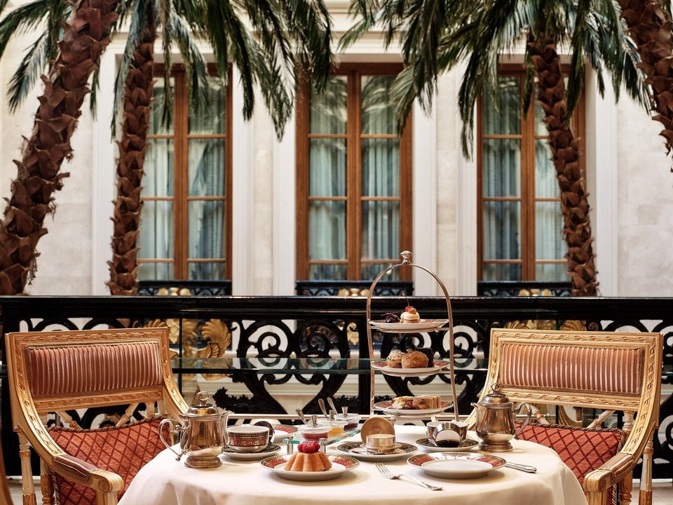 Τσάι στο Winter Garden της «Μεγάλης Βρεταννίας» / Φωτογραφία: hotelgrandebretagne/Instagram