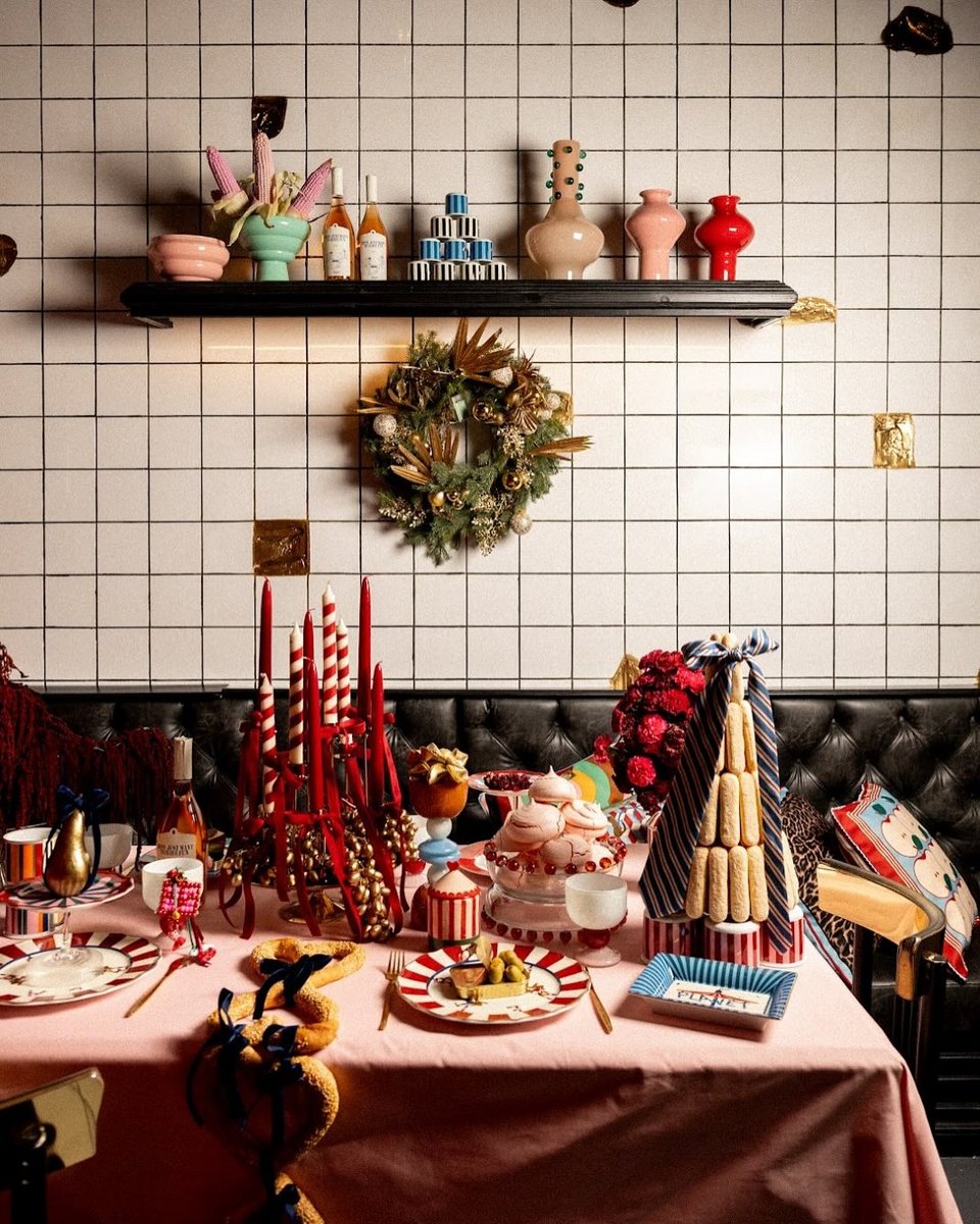 Γιορτινό art de la table από το Planet Karavan / Φωτογραφία: karavanclothing/Instagram