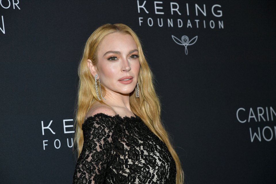 Η Λίντσεϊ Λόχαν σε πρόσφατη εμφάνισή της