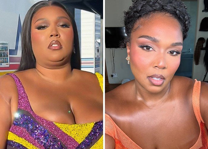 Η Lizzo πριν και μετά την απώλεια κιλών