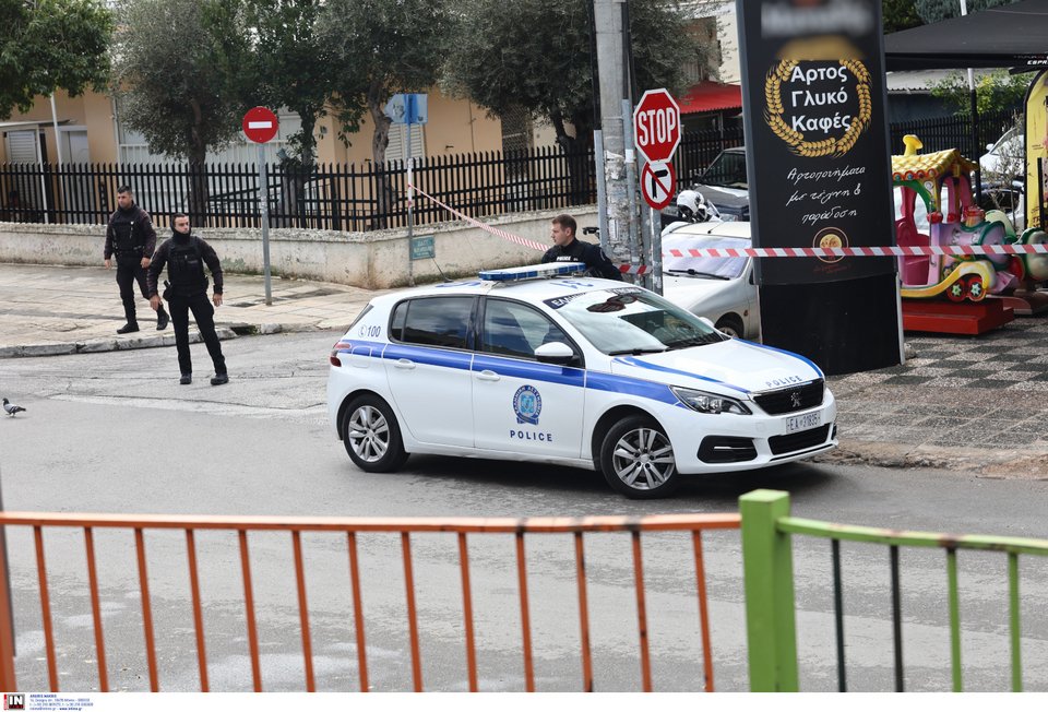 Δυνάμεις της Αστυνομίας στο σημείο / Φωτογραφία: IntimeNews/ΛΙΑΚΟΣ ΓΙΑΝΝΗΣ