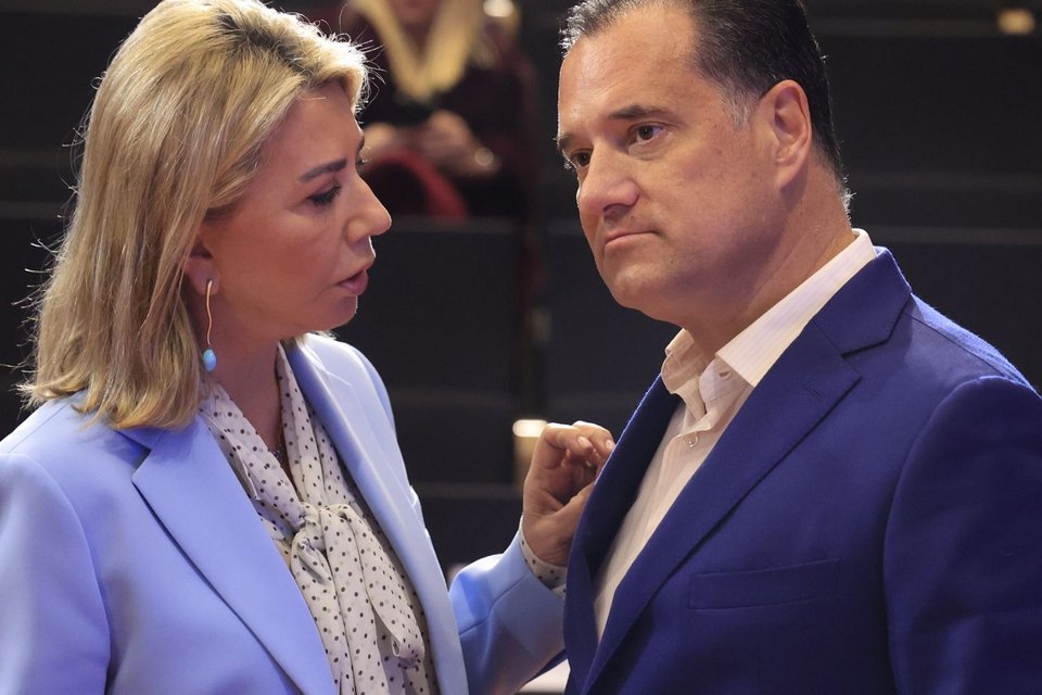 Ζέττα Μακρή και Άδωνις Γεωργιάδης