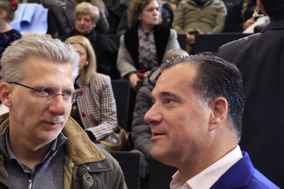 Ακης Σκέρτσος και Αδωνις Γεωργιάδης