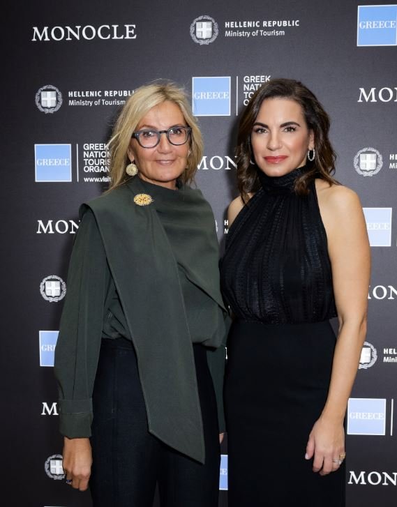 H Mαρέβα Γκραμπόφσκι-Μητσοτάκη και η Όλγα Κεφαλογιάννη