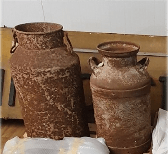 Δοχεία μεταφοράς γαλακτος