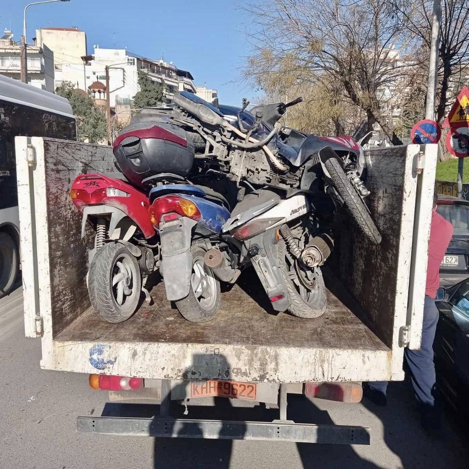 Κατά τον μήνα Δεκέμβριο, αποσύρθηκαν συνολικά 31 παλιά αυτοκίνητα και 36 δίκυκλα
