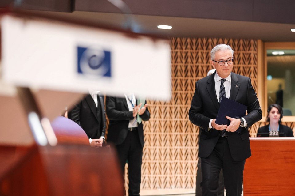 Ο πρόεδρος της Κοινοβουλευτικής Συνέλευσης του Συμβουλίου της Ευρώπης Θεόδωρος Ρουσόπουλος