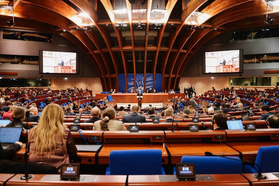 Ο Θεόδωρος Ρουσόπουλος στην Κοινοβουλευτική Συνέλευση του Συμβουλίου της Ευρώπης