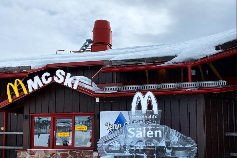 To McDonald's στη Σουηδία, στον Αρκτικό κύκλο / GARY HE