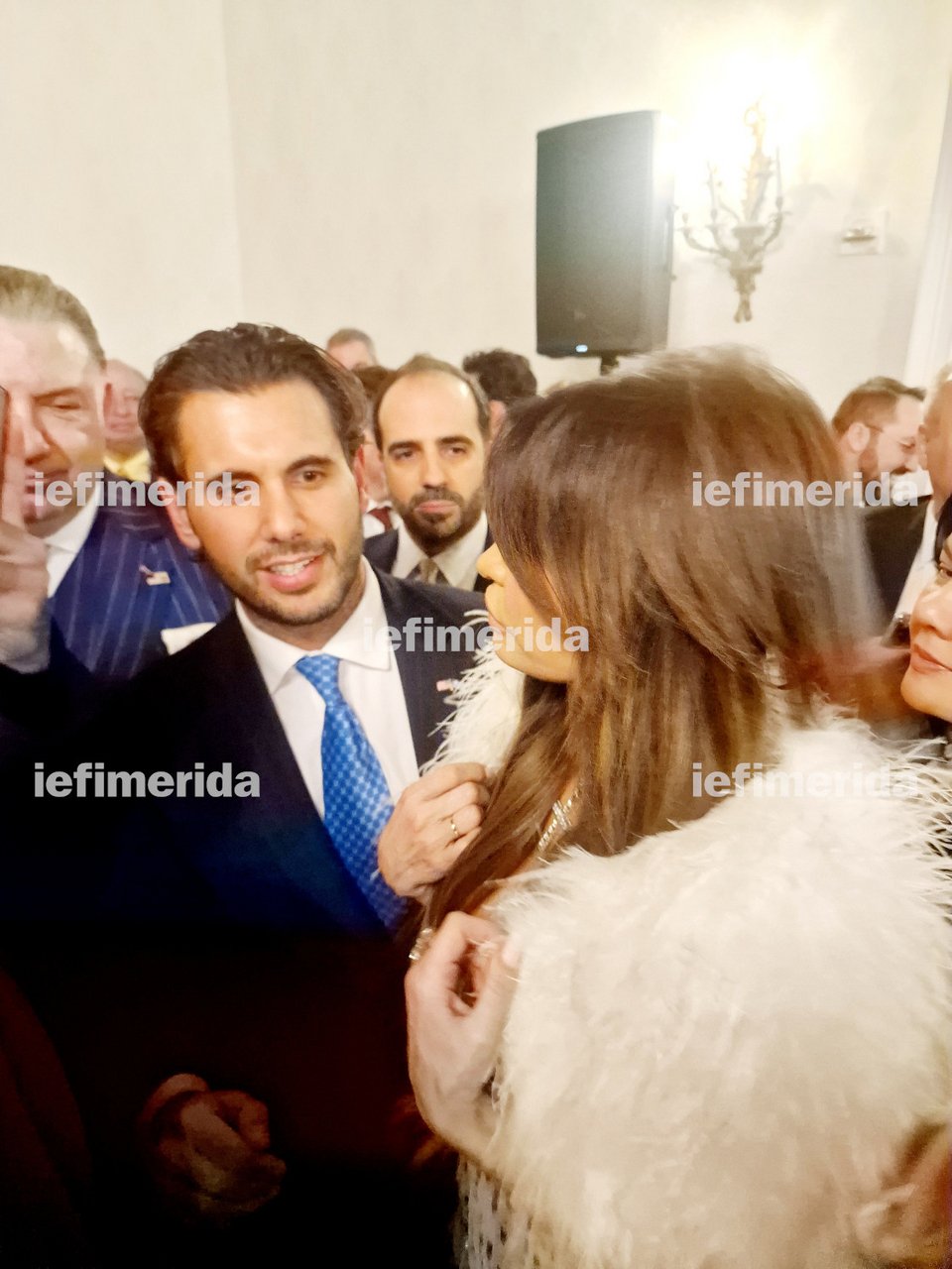 Η Κίμπερλι Γκίλφόιλ με τον Χρήστο Μαραφάτσο