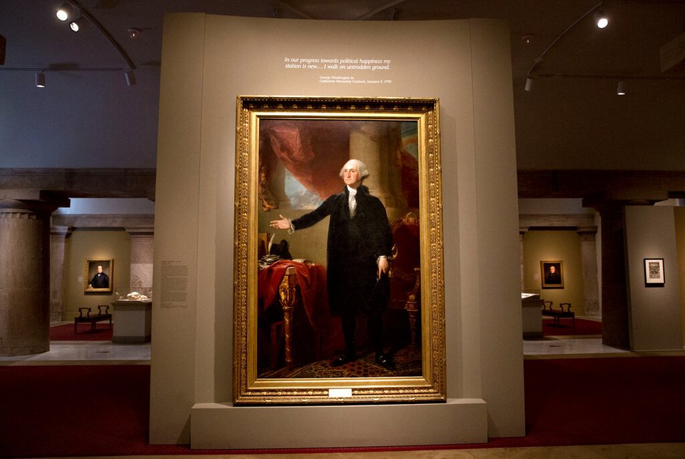 Το διάσημο πορτρέτο του George Washington από τον Gilbert Stuart