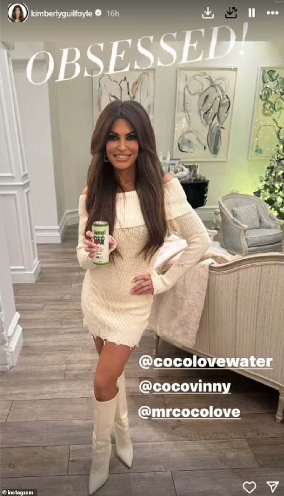 Η Κίμπερλι Γκίλφοϊλ εμφανίστηκε στο Instagram με πιο casual look
