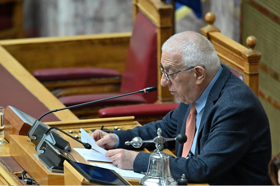Ο πρόεδρος της Βουλής Νικήτας Κακλαμάνης