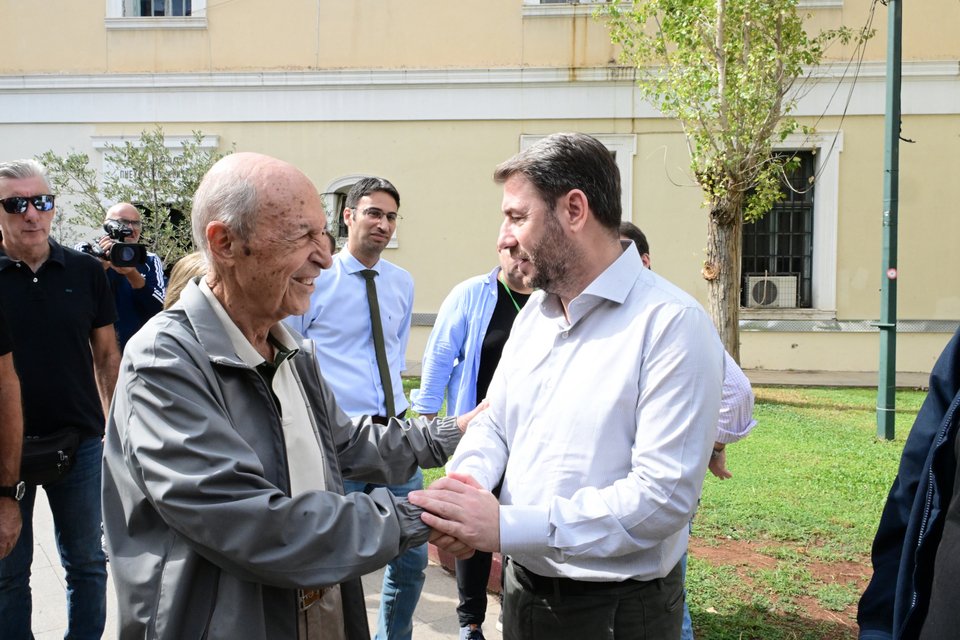 Νίκος Ανδρουλάκης και Κώστας Σημίτης