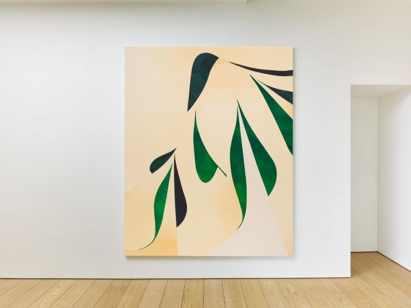  © Sarah Crowner,&nbsp;Night for Day, 2024, installation view,&nbsp;Photo: Stathis Mamalakis /Courtesy Gagosian 