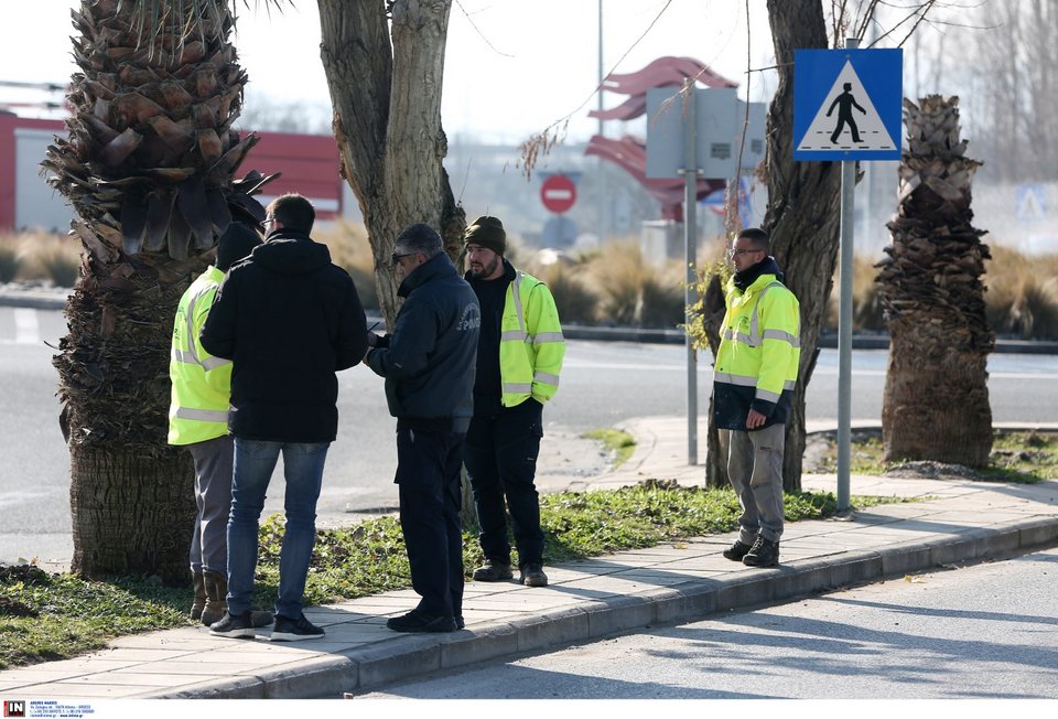 Έσπασε αγωγός αερίου στη Θέρμη