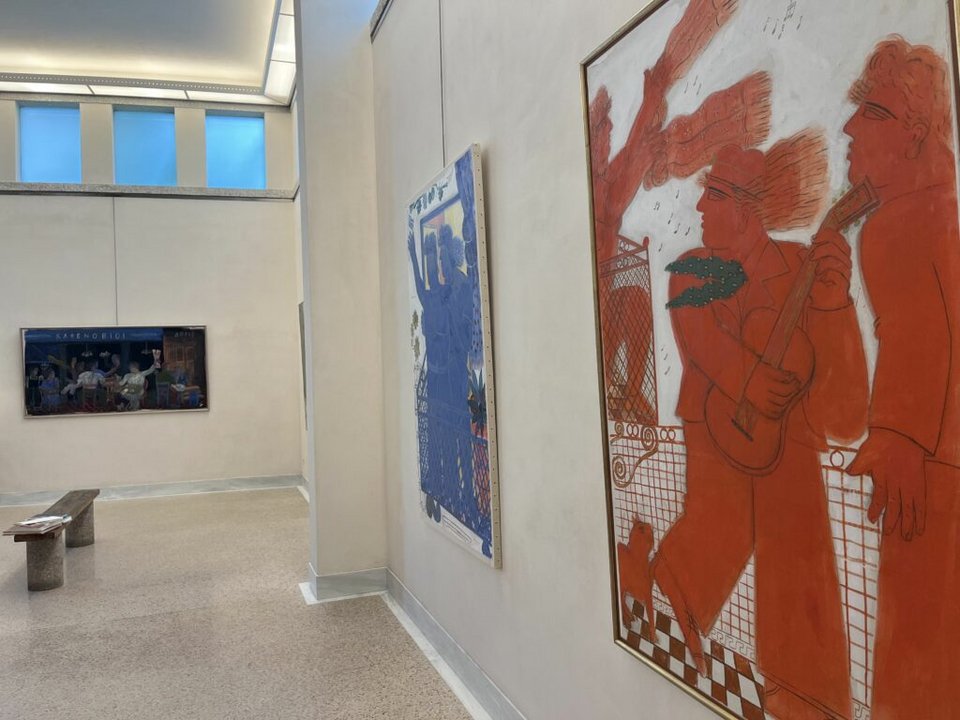 Kαθαρώς ανθρωποκεντρικά μοτίβα χαρακτηρίζουν το έργο του