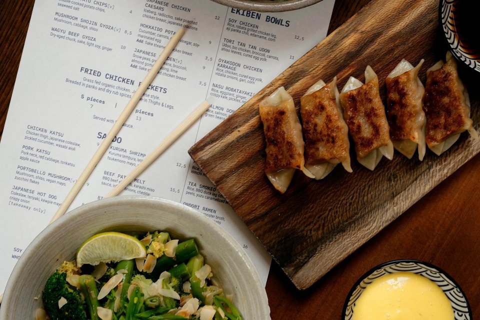 Tα Wagyu Gyoza / Φωτογραφία: ekibenathens/Instagram