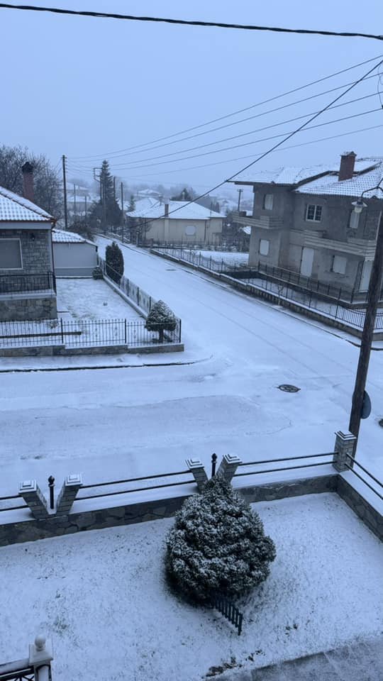 Χιόνια στην Εορδαία