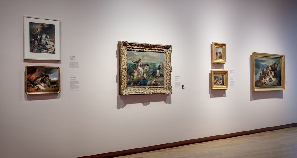 Το έργο του Delacroix Επεισόδιο του Ελληνικού Αγώνα κατέχει κεντρική θέση στην Έκθεση στο Dordrechts Museum