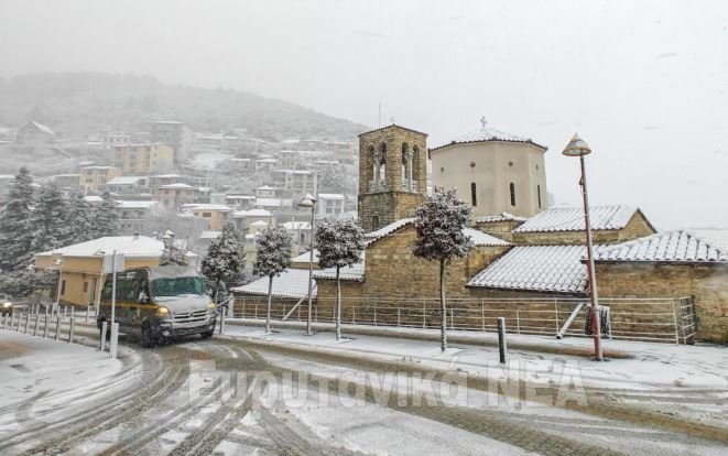 Χιόνια στην Ευρυτανία / evrytanika.gr