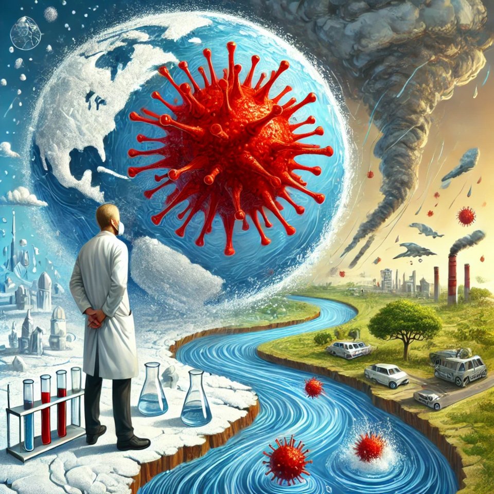 Σκίτσο του ΑΠΘ για την ανάλυση λυμάτων