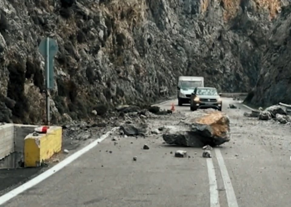 : Νέα κατολίσθηση στο φαράγγι Κουρταλιώτη