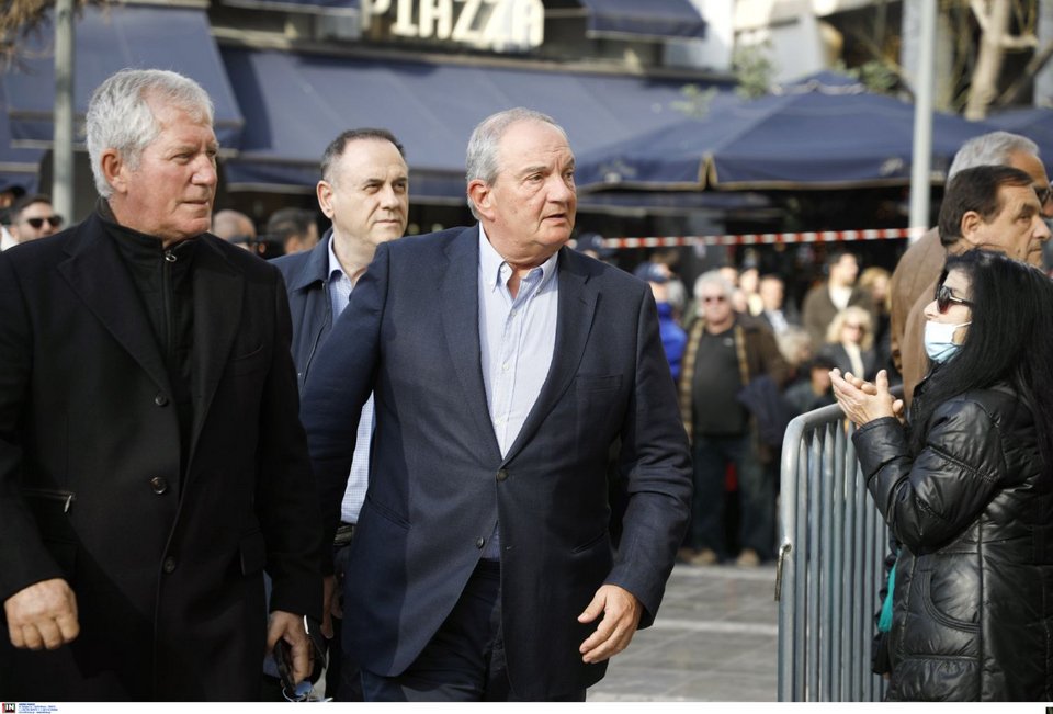 Σπύρος Λιβαθηνός, Κώστας Καραμανλής