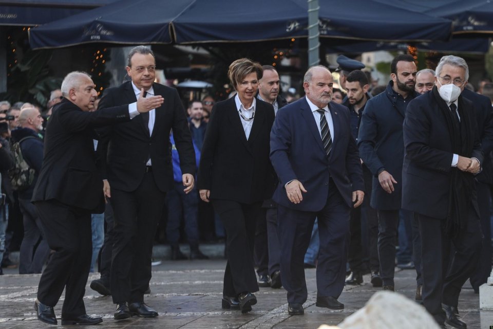 Σωκράτης Φάμελλος και Όλγα Γεροβασίλη