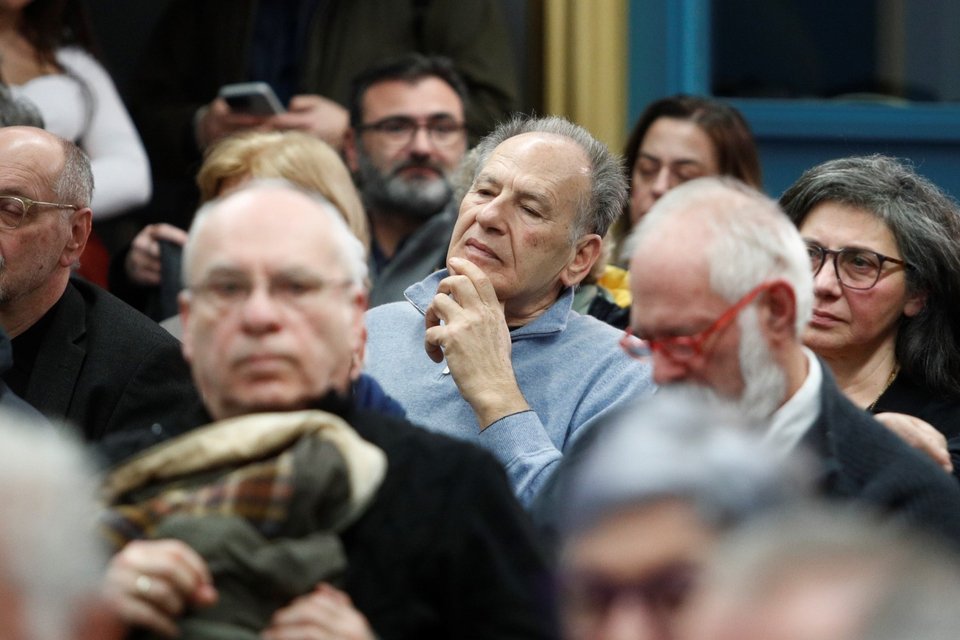 Το ιστορικό στέλεχος του ΠΑΣΟΚ, Κώστας Λαλιώτης έδωσε το παρών στην εκδήλωση-Φωτογραφία: ΣΩΤΗΡΗΣ ΔΗΜΗΤΡΟΠΟΥΛΟΣ/EUROKINISSI