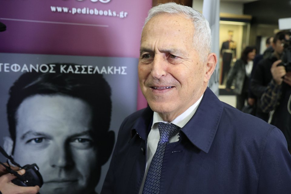 Ο Ευάγγελος Αποστολάκης / Φωτογραφία: Eurokinissi