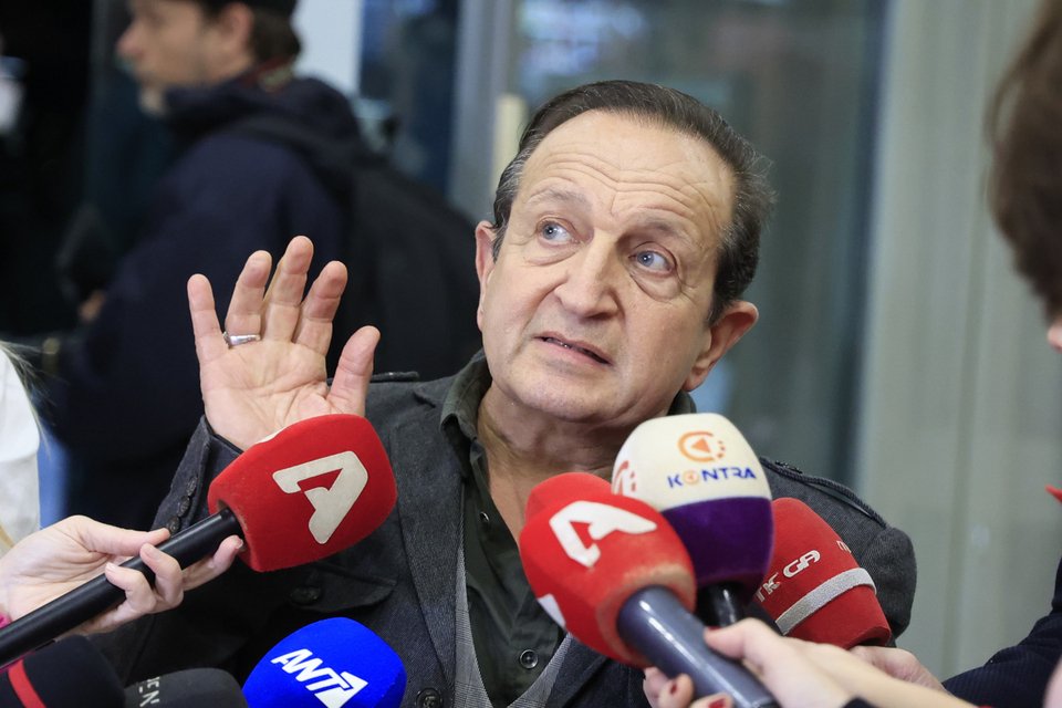 Την Πλεύση Ελευθερίας εκπροσώπησε ο Σπύρος Μπιμπίλας / Φωτογραφία: Eurokinissi