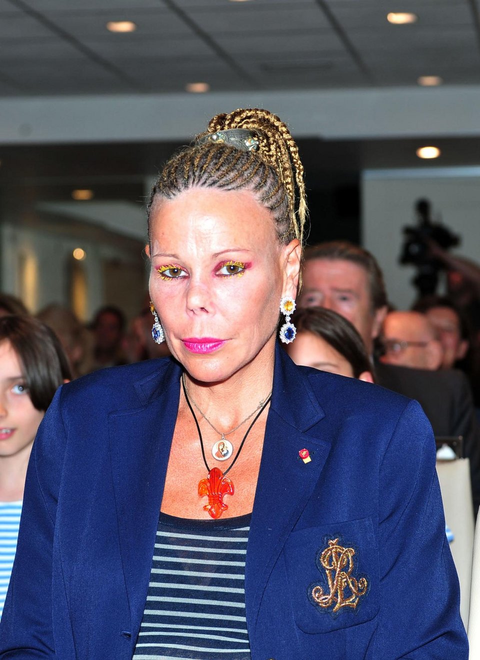 Η πριγκίπισσα Καλίνα σε εκδήλωση του συζύγου της