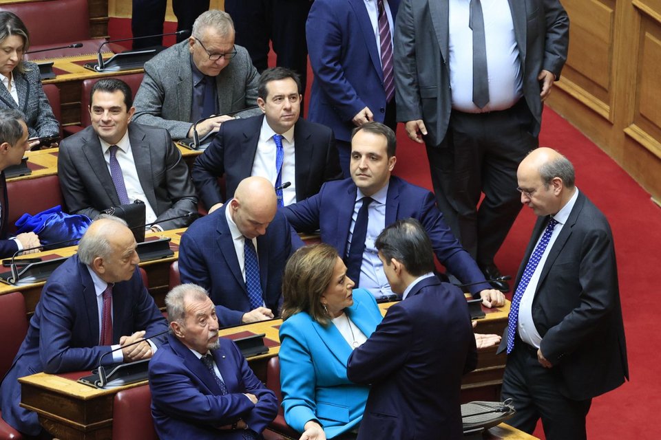 Βουλευτές της ΝΔ στην Ολομέλεια της Βουλής