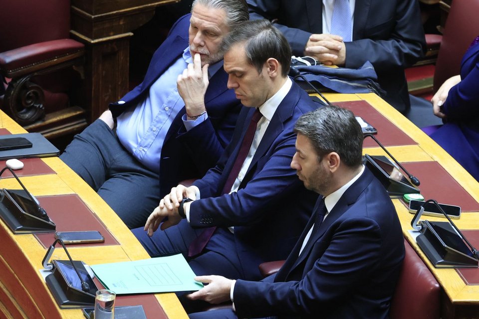 Παύλος Γερουλάνος, Δημήτρης Μάντζος, Νίκος Ανδρουλάκης