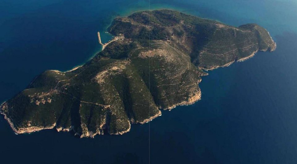 To νησί Σαζάν