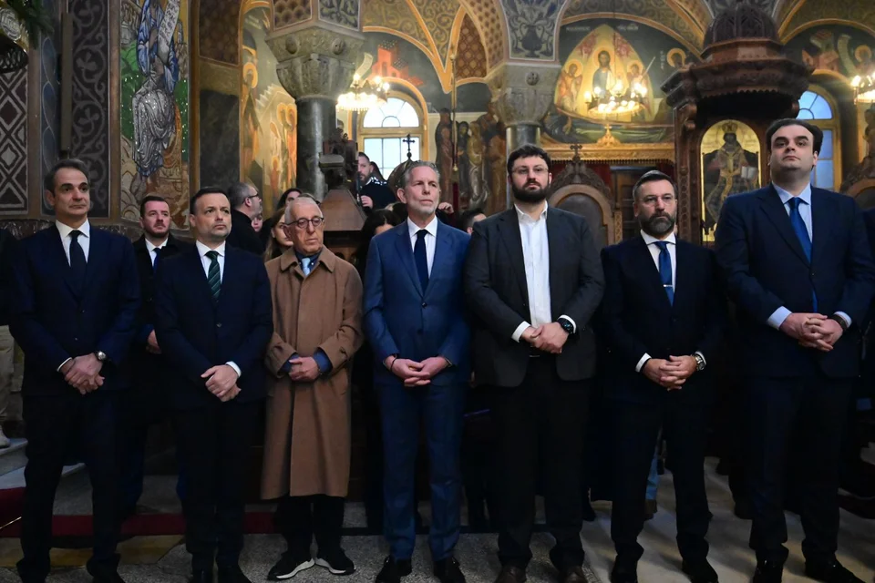 Κυριάκος Μητσοτάκης, Χάρης Δούκας, Νικήτας Κακλαμάνης, Πέτρος Γερουλάνος, Κώστας Ζαχαριάδης, Κυριάκος Πιερρακάκης