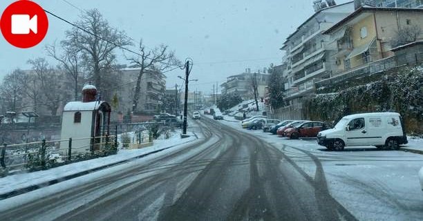 Χιόνια στη Βέροια