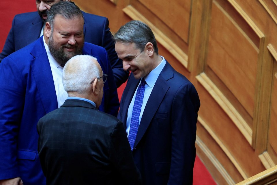 Νικήτας Κακλαμάνης και Κυριάκος Μητσοτάκης