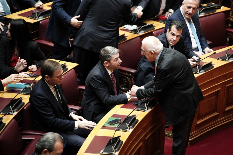 Νικήτας Κακλαμάνης και Νίκος Ανδρουλάκης