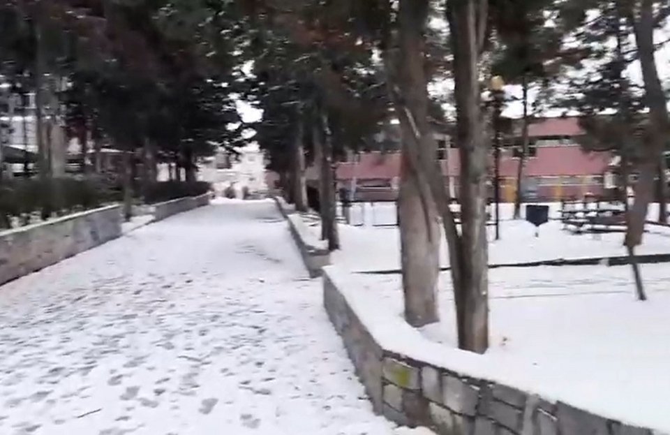 Χιονόπτωση στην Κοζάνη