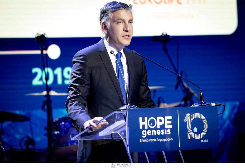 Στέφανος Χανδακάς, Ιδρυτής και Πρόεδρος HOPEgenesis