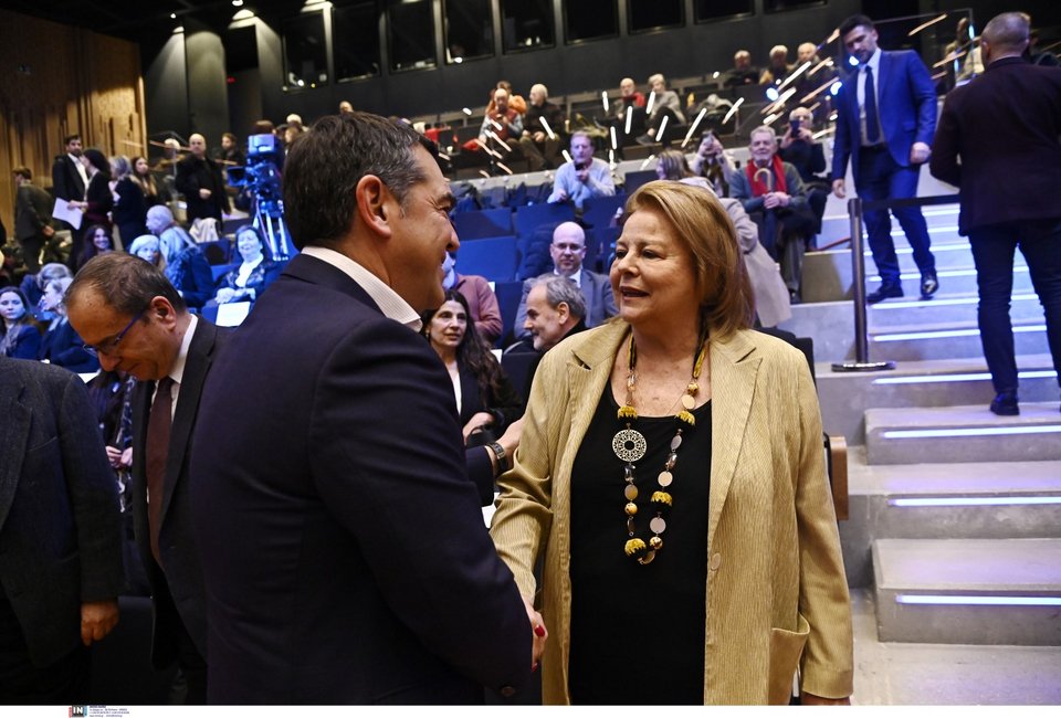 Αλέξης Τσίπρας και Λούκα Κατσέλη