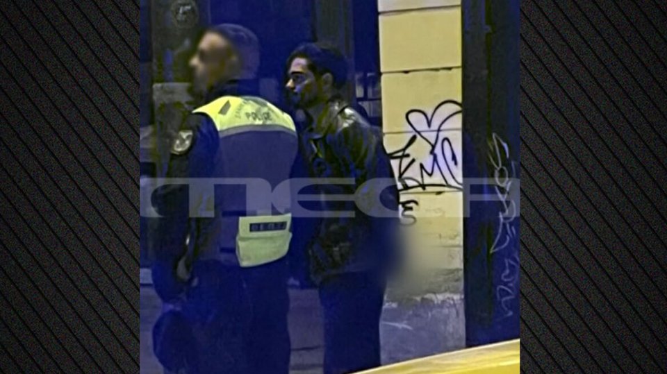 Η σύλληψη του Χρήστου Μάστορα / Φωτογραφία Mega