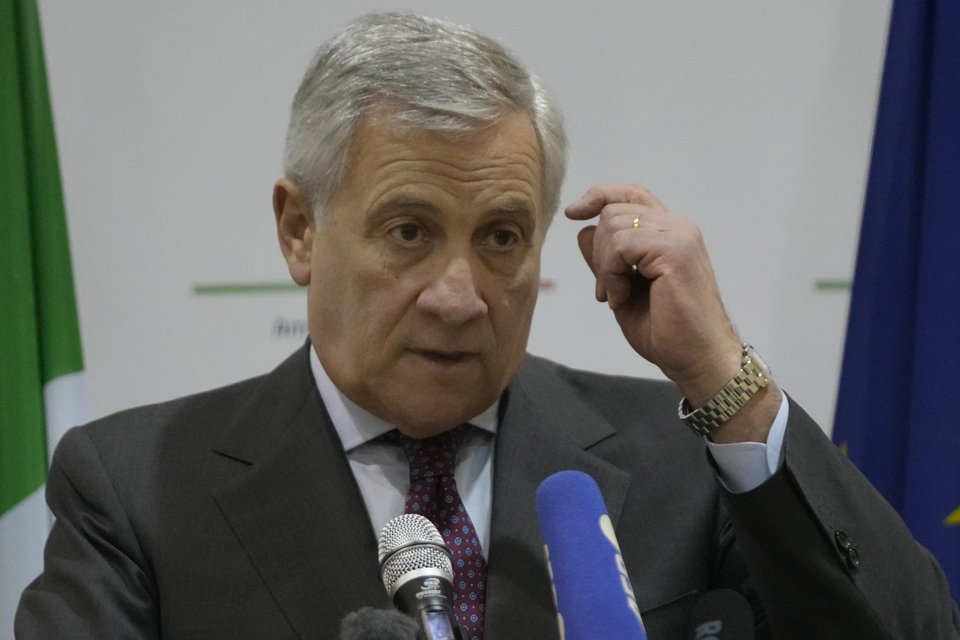 Ο Ιταλός υπουργός Εξωτερικών, Αντόνιο Ταγιάνι/AP