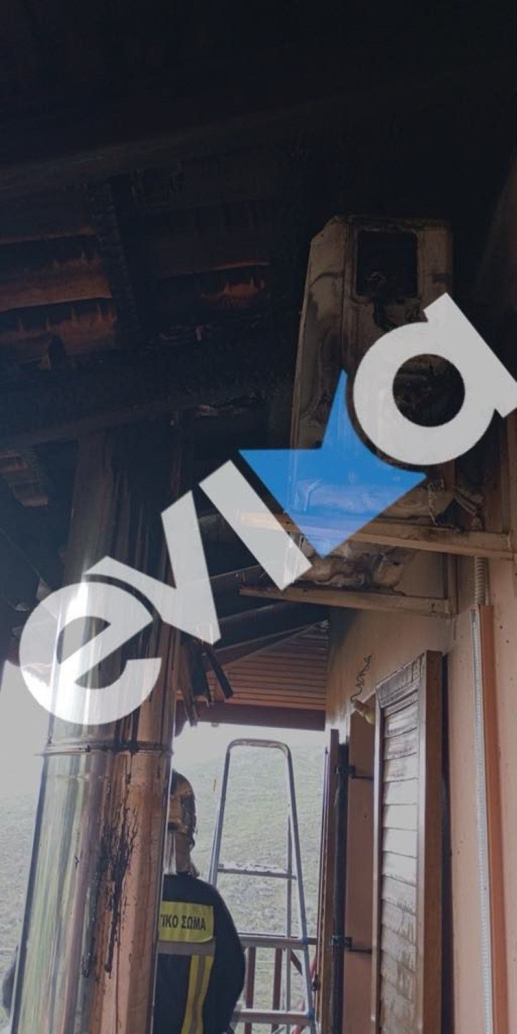 Την κατάσβεση ακολούθησε η καταγραφή των ζημιών